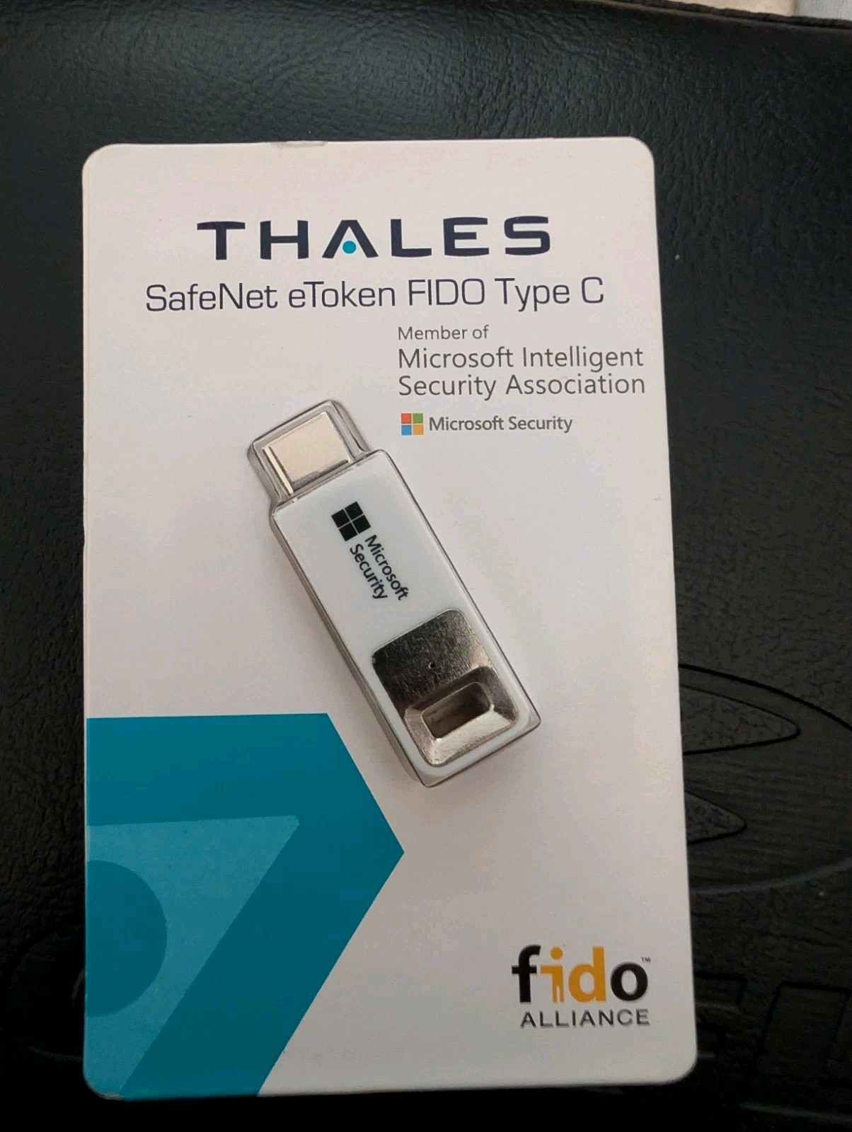 Thales SafeNet eToken FIDO TYPE C (Microsoft Intelligent Security Association)