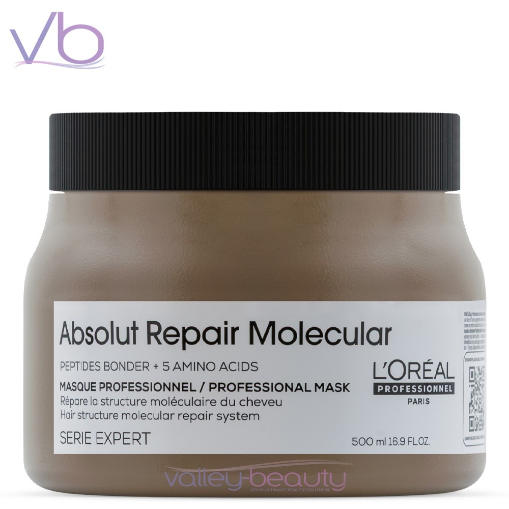 L'OREAL Serie Expert Absolut Repair Molecular Mask | Deep Hair Repair Treatment
