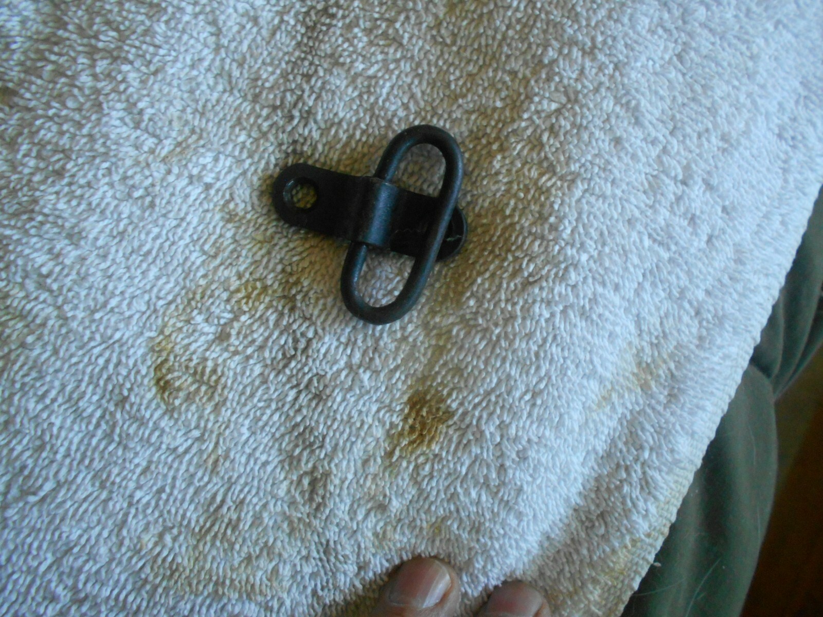 WW2 US GI 1903 1903A3 springfield stock rear sling swivel & stock screws stamped