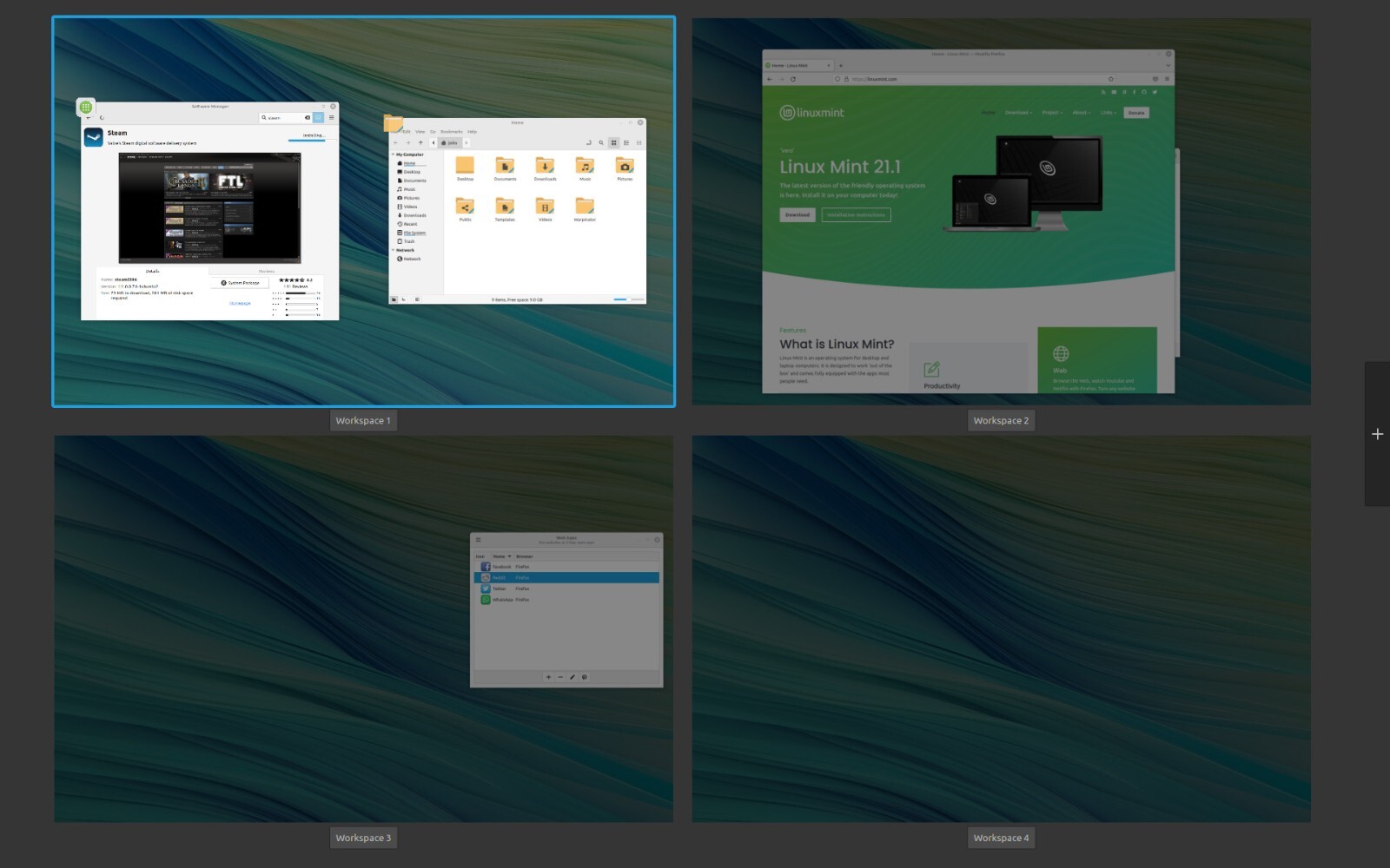 Linux Mint 22.3 HWE Install/Live - Hardware Enablement - DVD or USB Flash Drive