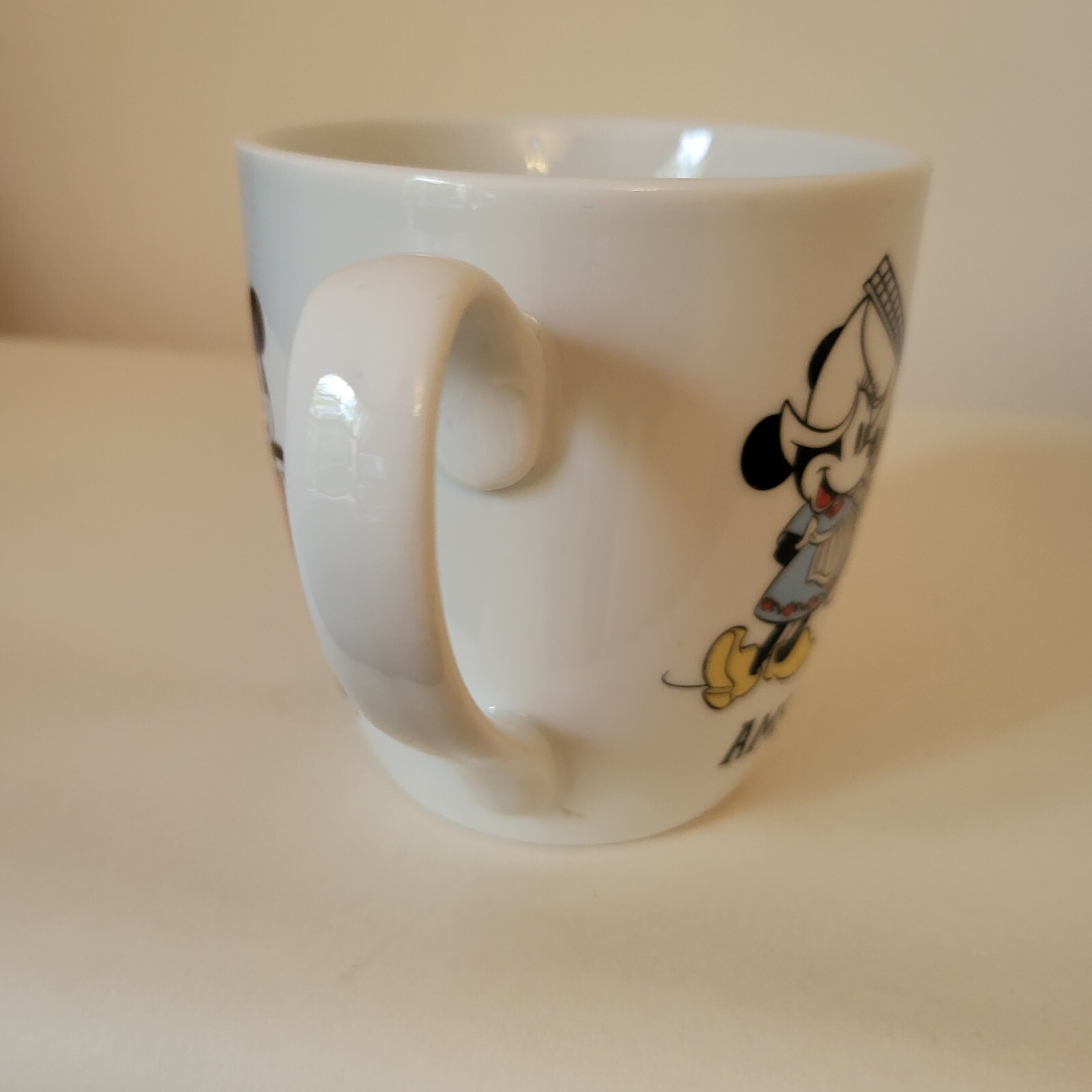 Disney Minnie & Mickey Mouse Amsterdam Mug Cup White