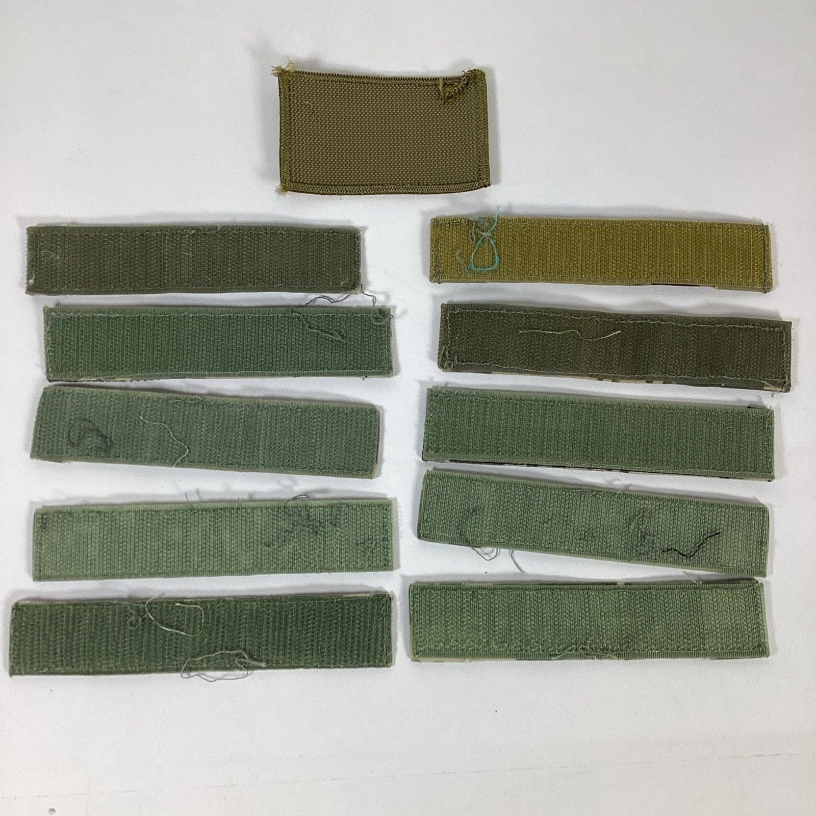 US Army Name Tape Lot Flag Patch USGI Nametape Tag Hook Loop