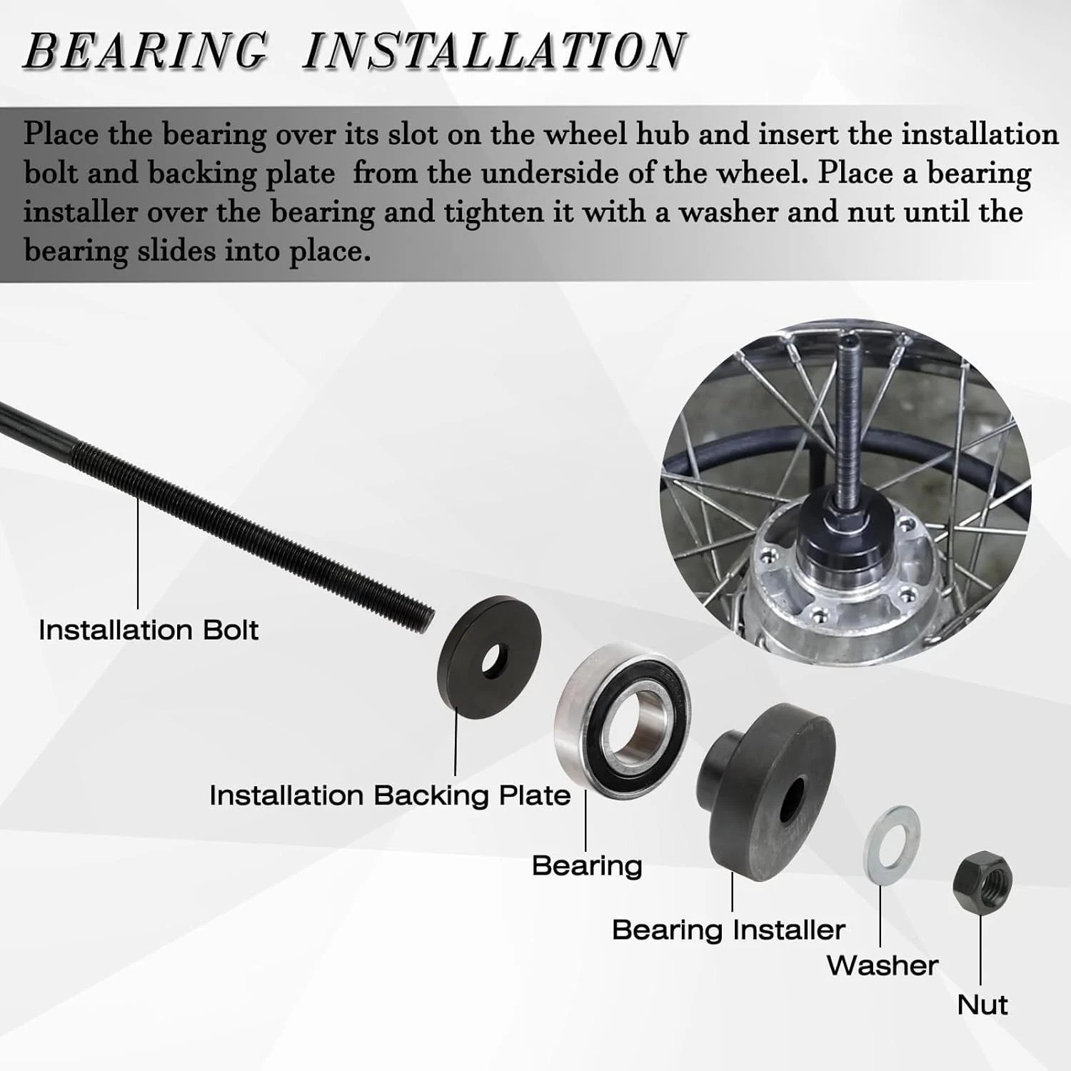 Harley-Davidson Wheel Bearing Removal Kit