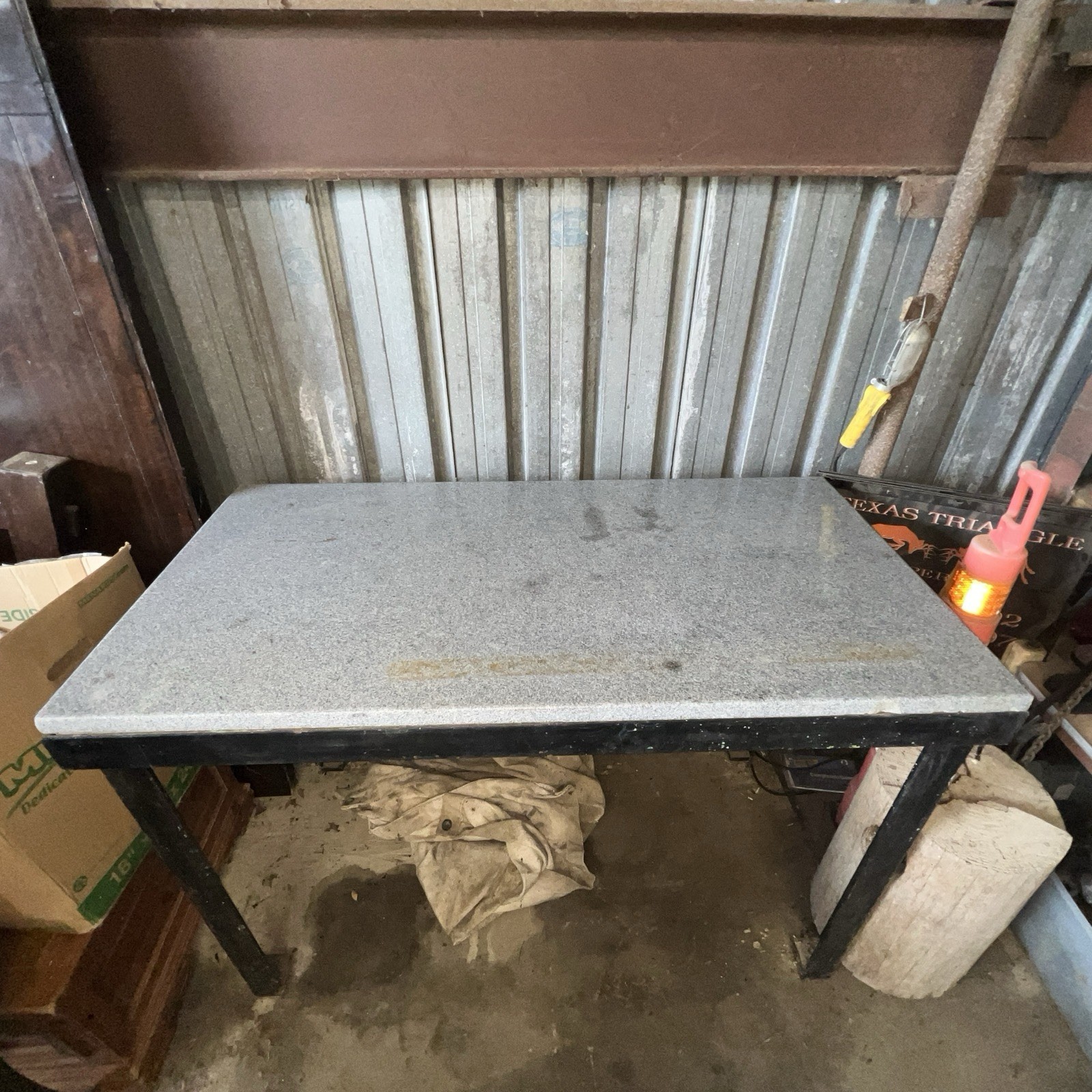 Granite Surfacing Plate and Stand HEAVY 56in x 30in x 4.5in