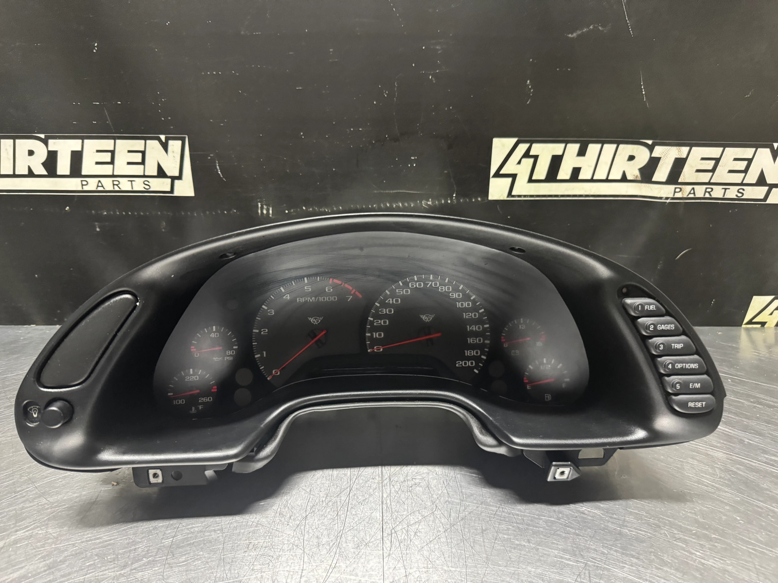 97-04 C5 CORVETTE INSTRUMENT SPEEDOMETER GAUGE CLUSTER OEM #N565