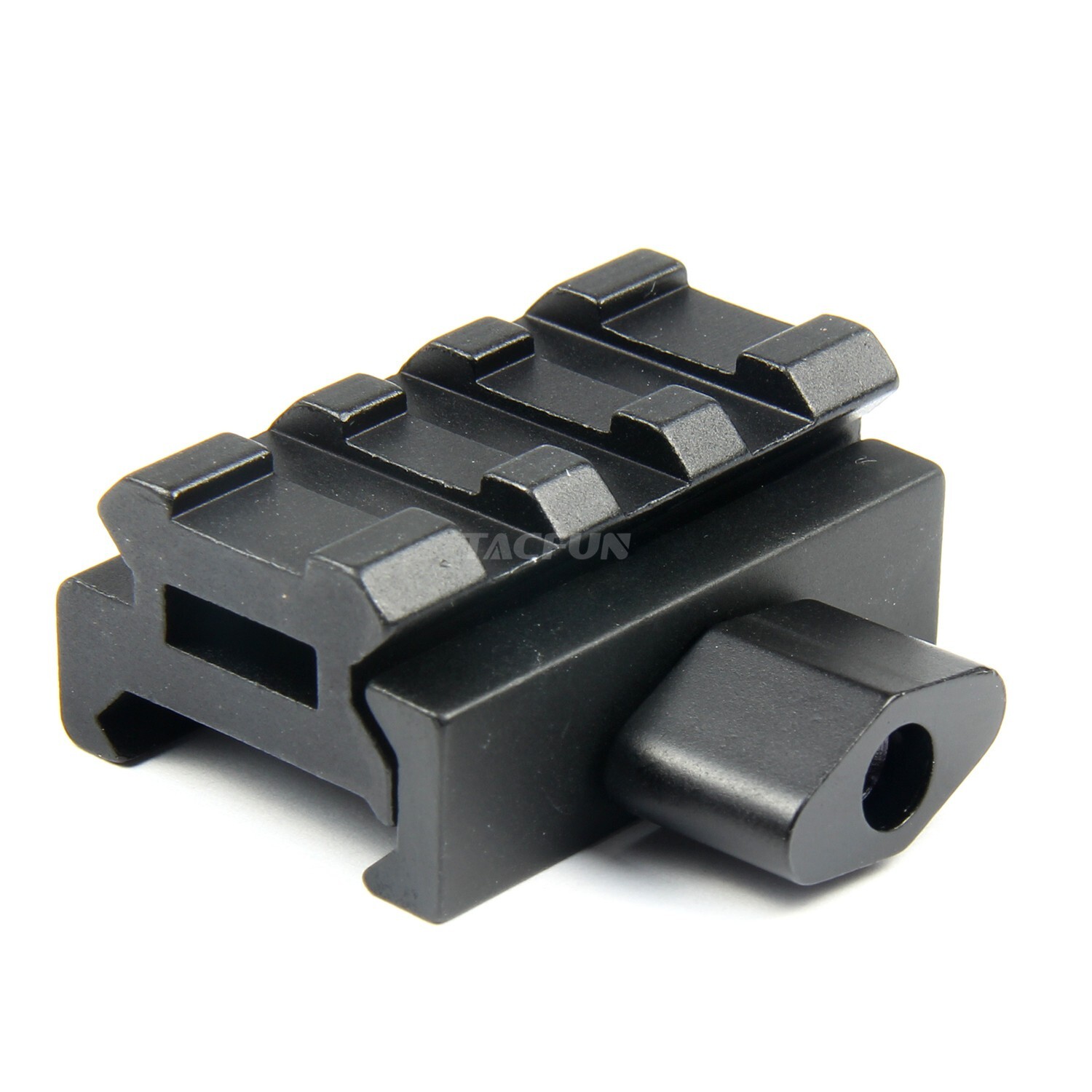 Flat top 0.5" inch See Through Riser Scope Rail Mount 3 slot Picatinny Weaver