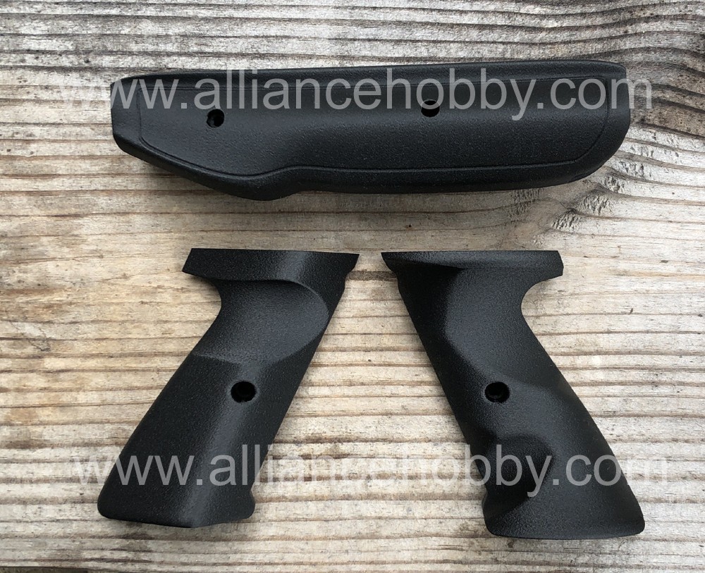 LEFT Hand Olympic Target Grips + Forearm Crosman 1377 1322 P1322 2289 Drifter