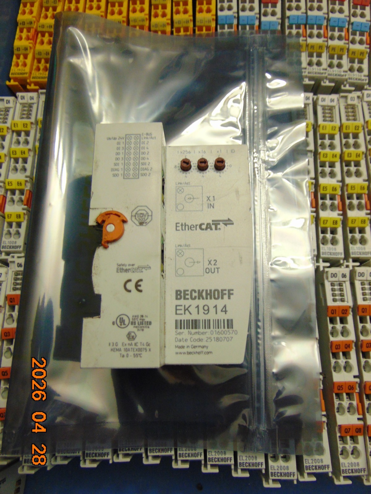1 Beckhoff EtherCAT-Koppler | EK1914