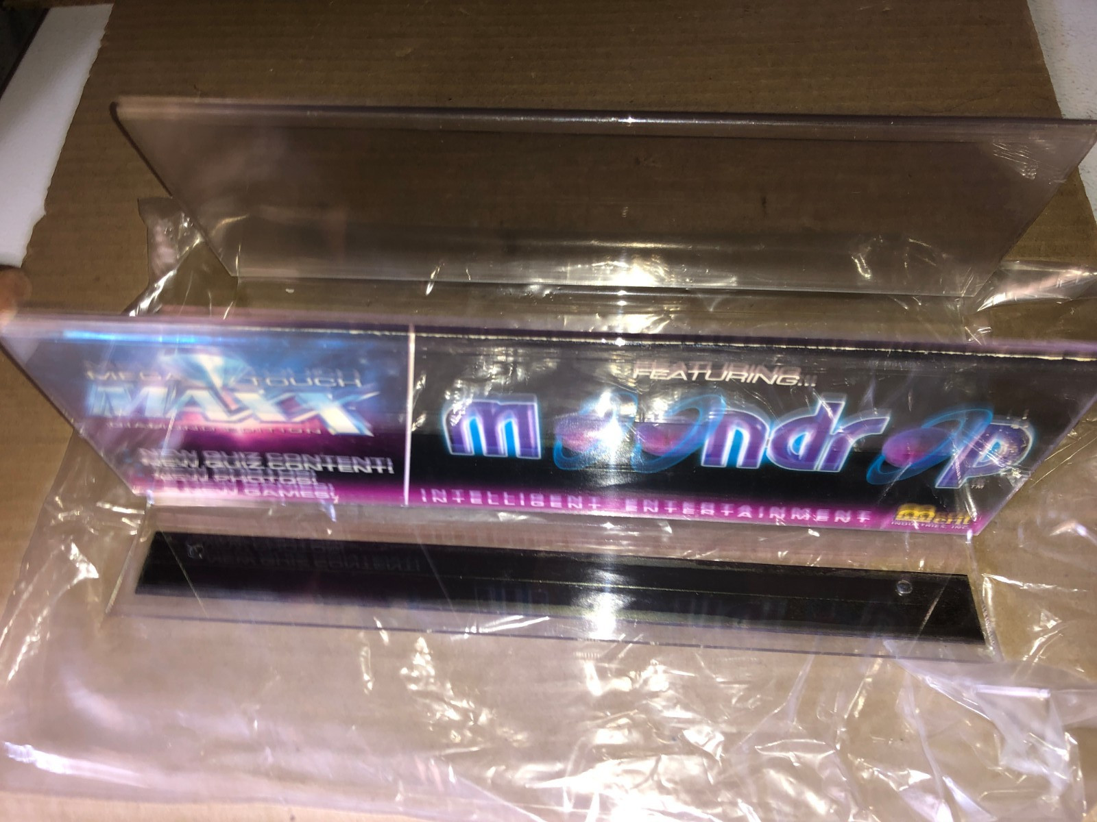 MEGATOUCH HEADER MARQUEE HOLDERS X2 ARCADE