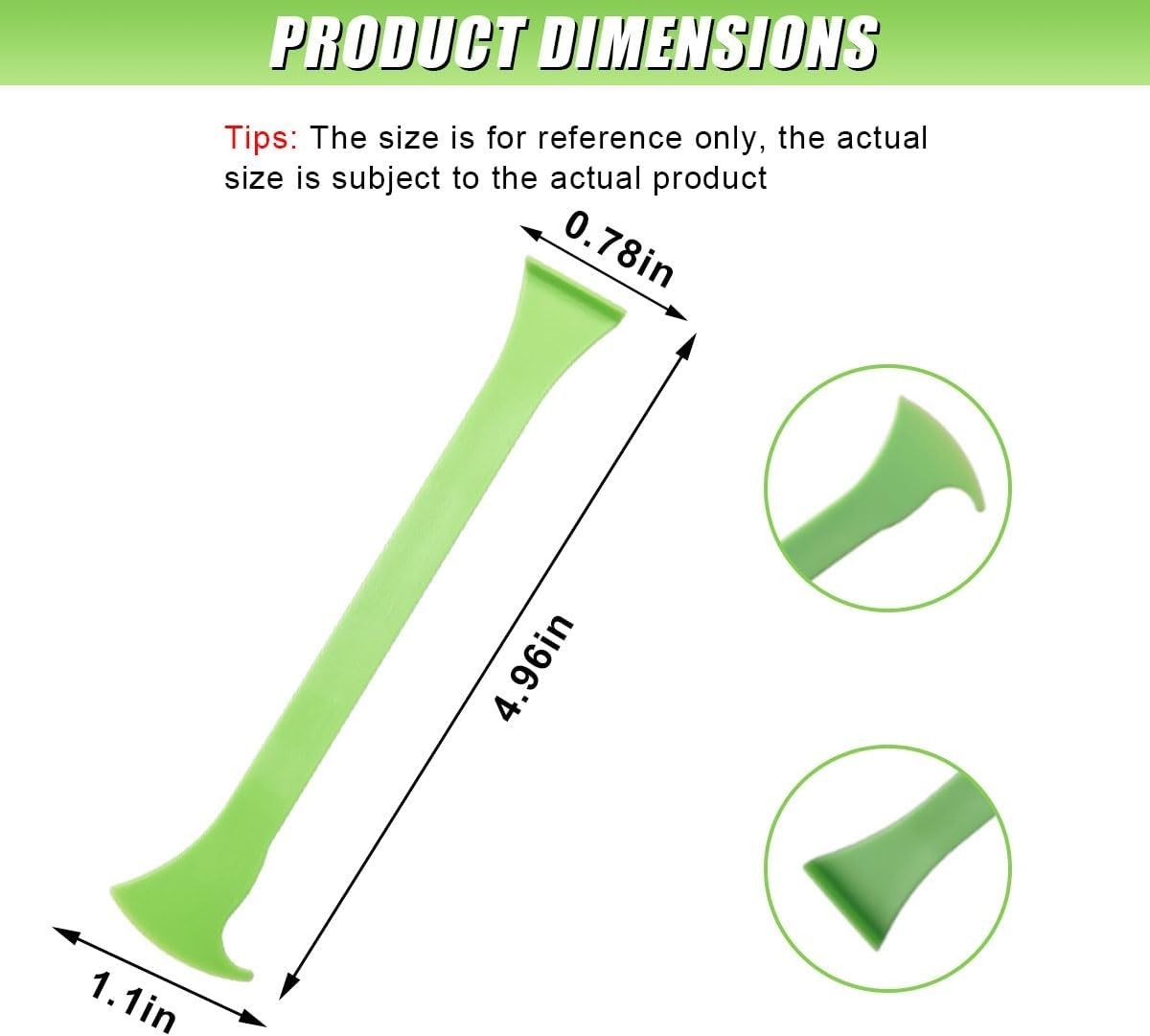 Compact 4PCS Micro Vinyl Squeegee Set - Perfect for Seamless Film Application