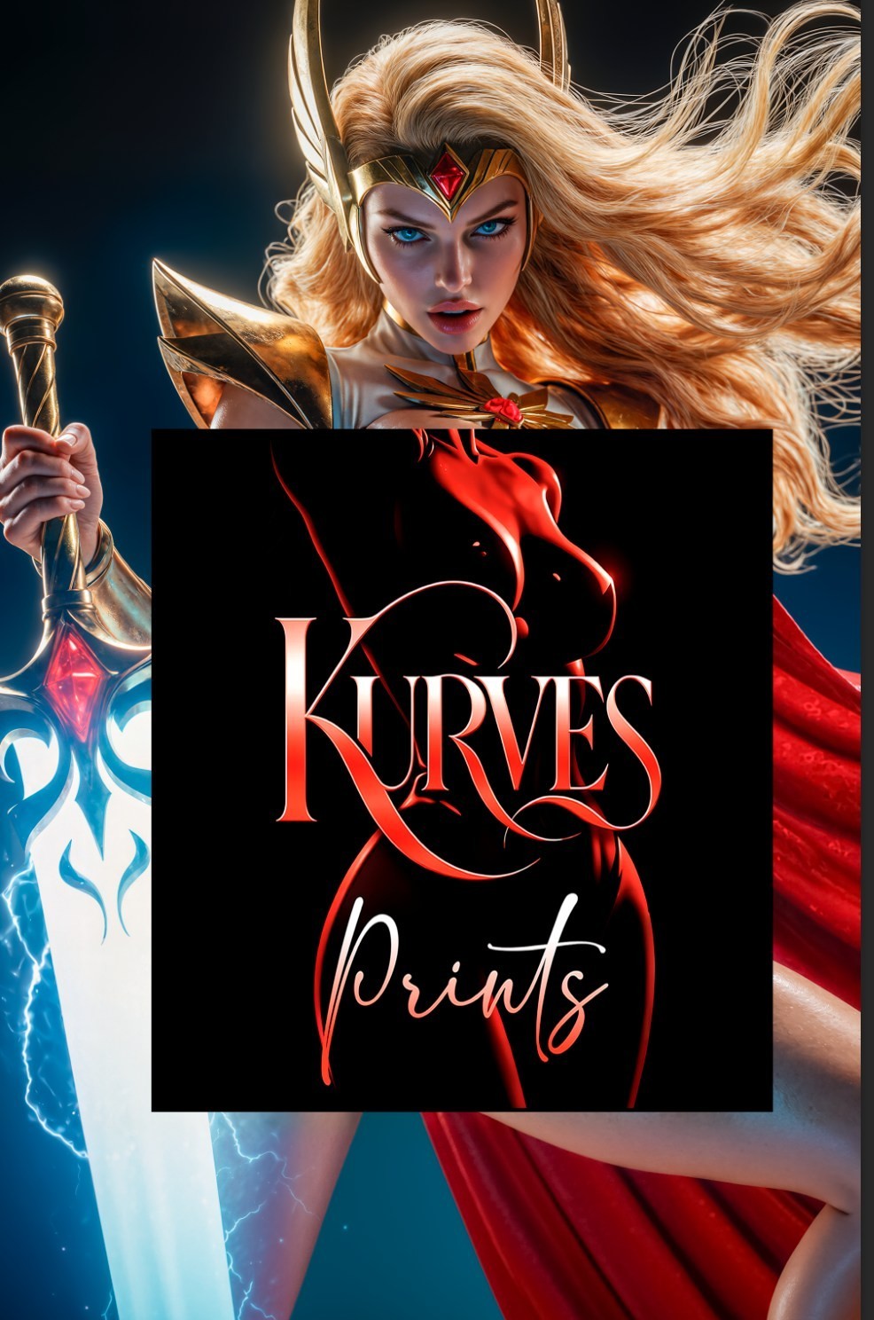 SHE RA COSPLAY | VIRGIN NT | SINGLE COVER EDITION | KURVES COMICS