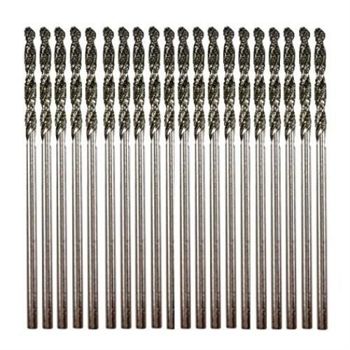 Diamond Drill Bit 1.5mm Set 20 Pcs Jewelry Beach Sea Glass Shells Gemstones 20 P