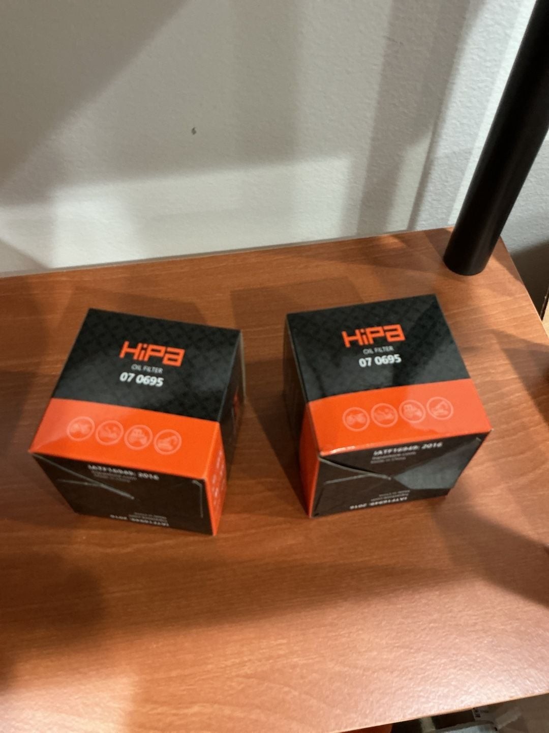 HiPa 07 0695 Oil Filter (Set of 2)