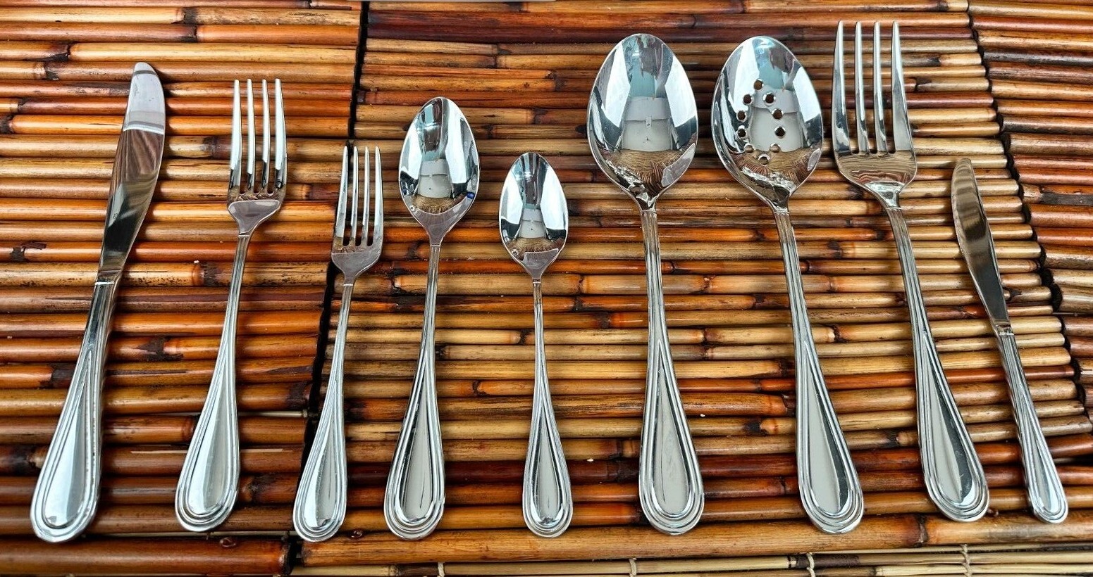 Gourmet Settings * GON23 Glossy Stainless Flatware YOUR CHOICE - CHOOSE (263)