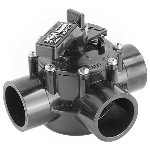 Jandy Pro Series NeverLube 1.5" Three-Way Diverter Valve