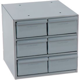 Steel Storage Parts Drawer Cabinet 001-95 - 6 Drawers  Mfg Co. 001-95