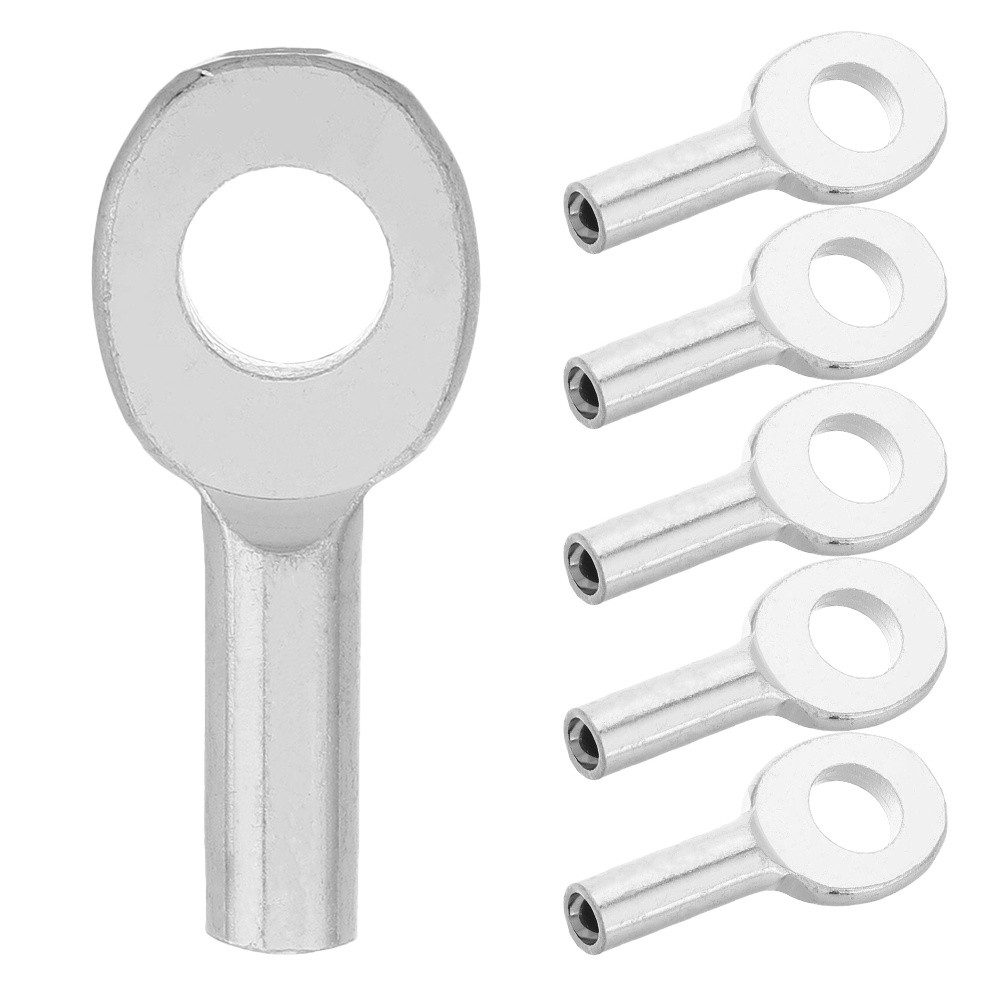 6 PCS Gym Cable Stopper End Terminal for Wire Rope Joint Interface Port