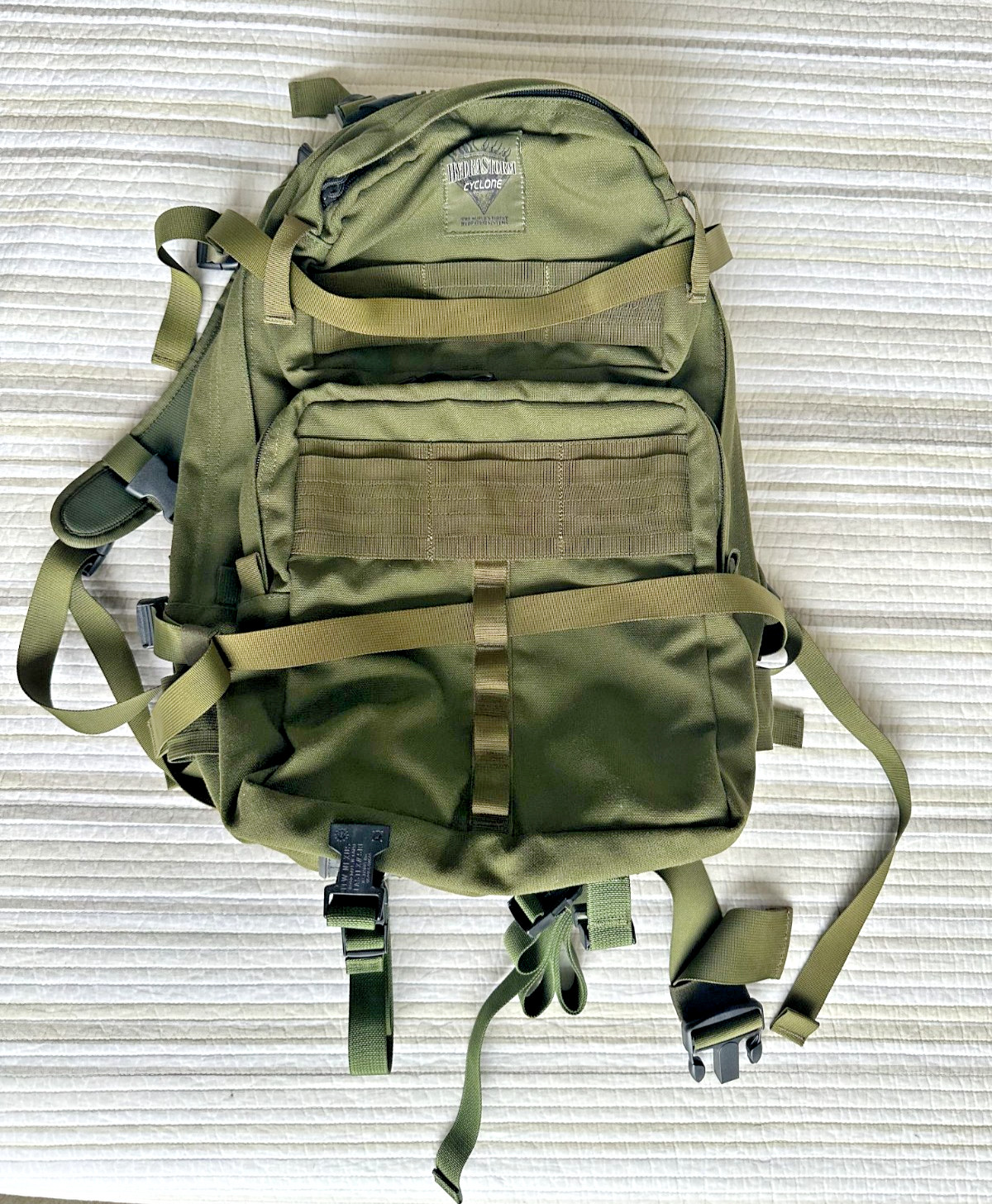 Blackhawk HydraStorm Cyclone Hydration Pack OD GREEN No Bladder-See Description