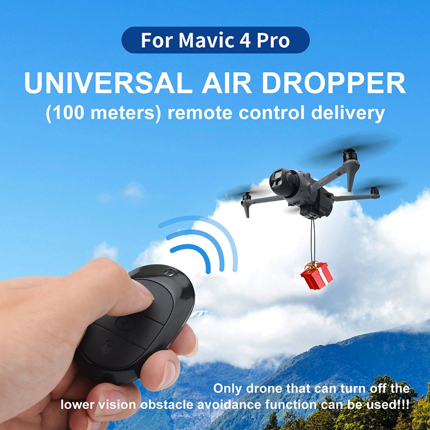 Universal Airdrop System For DJI Mavic 4 Pro Drone Gift Thrower Device Accessory