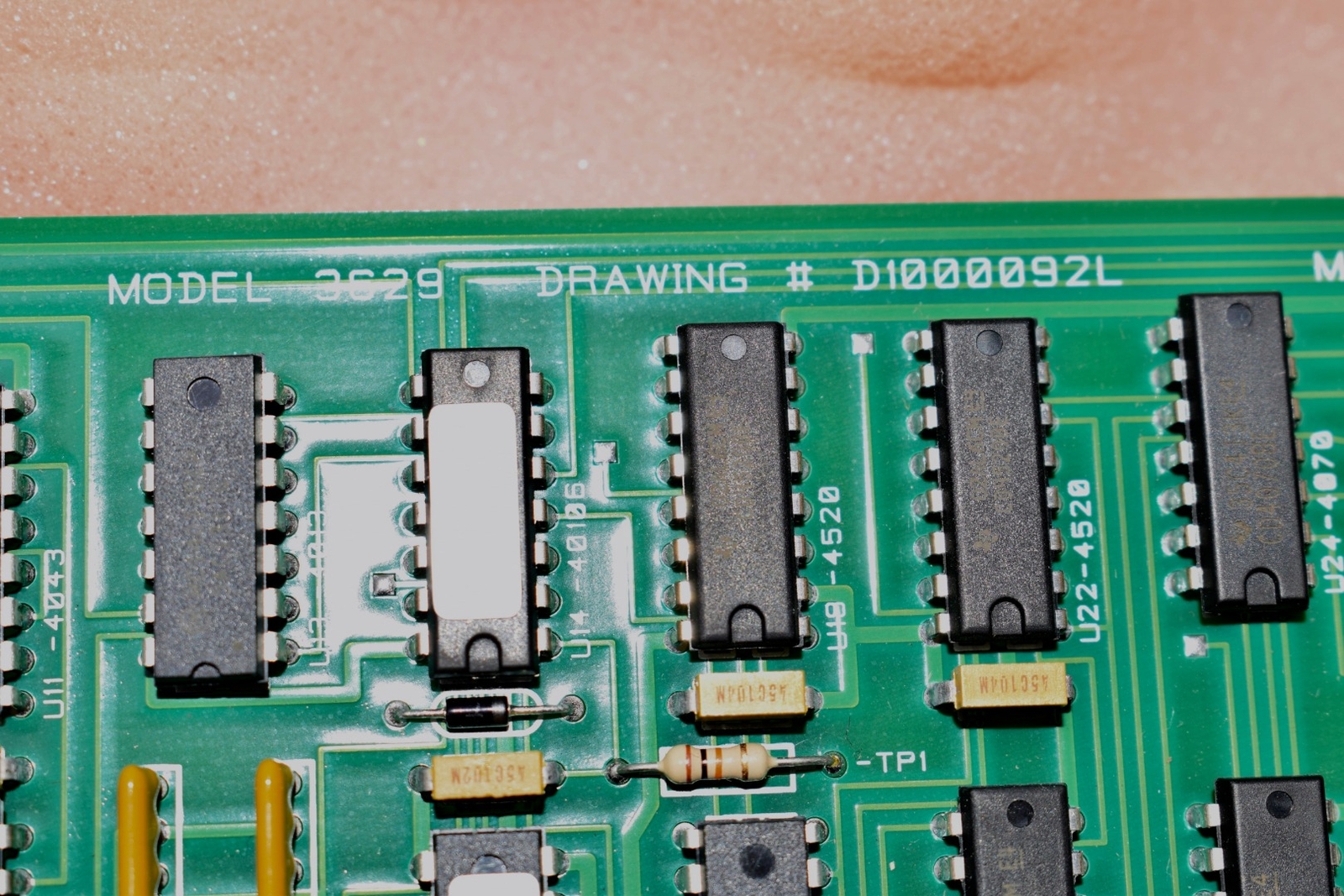NEW Control Concepts Model 3629, Circuit Board, CPU Board