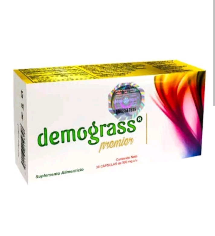 3 Pack DEMOGRASS  clasic, plus premier SUPPLEMENTS 90 CAPS Total 500mg Exp 2026