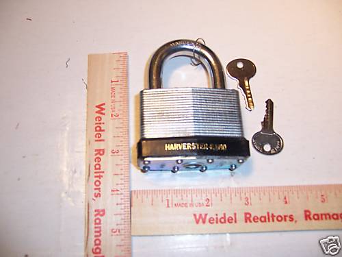 LAMINATED STEEL PAD LOCK 64 MM