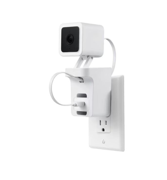 Wasserstein Wyze Cam V3 AC Outlet Swivel Tilting Security Camera Wall Mount