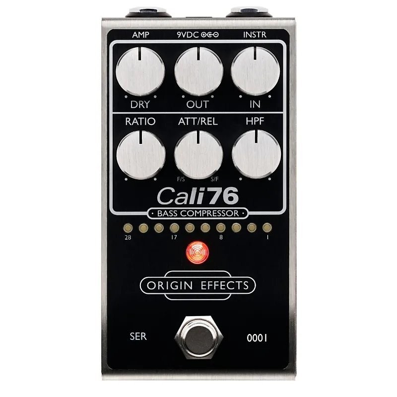 Origin Effects Cali76 Bass Compressor Black "Free Shipping in the USA"