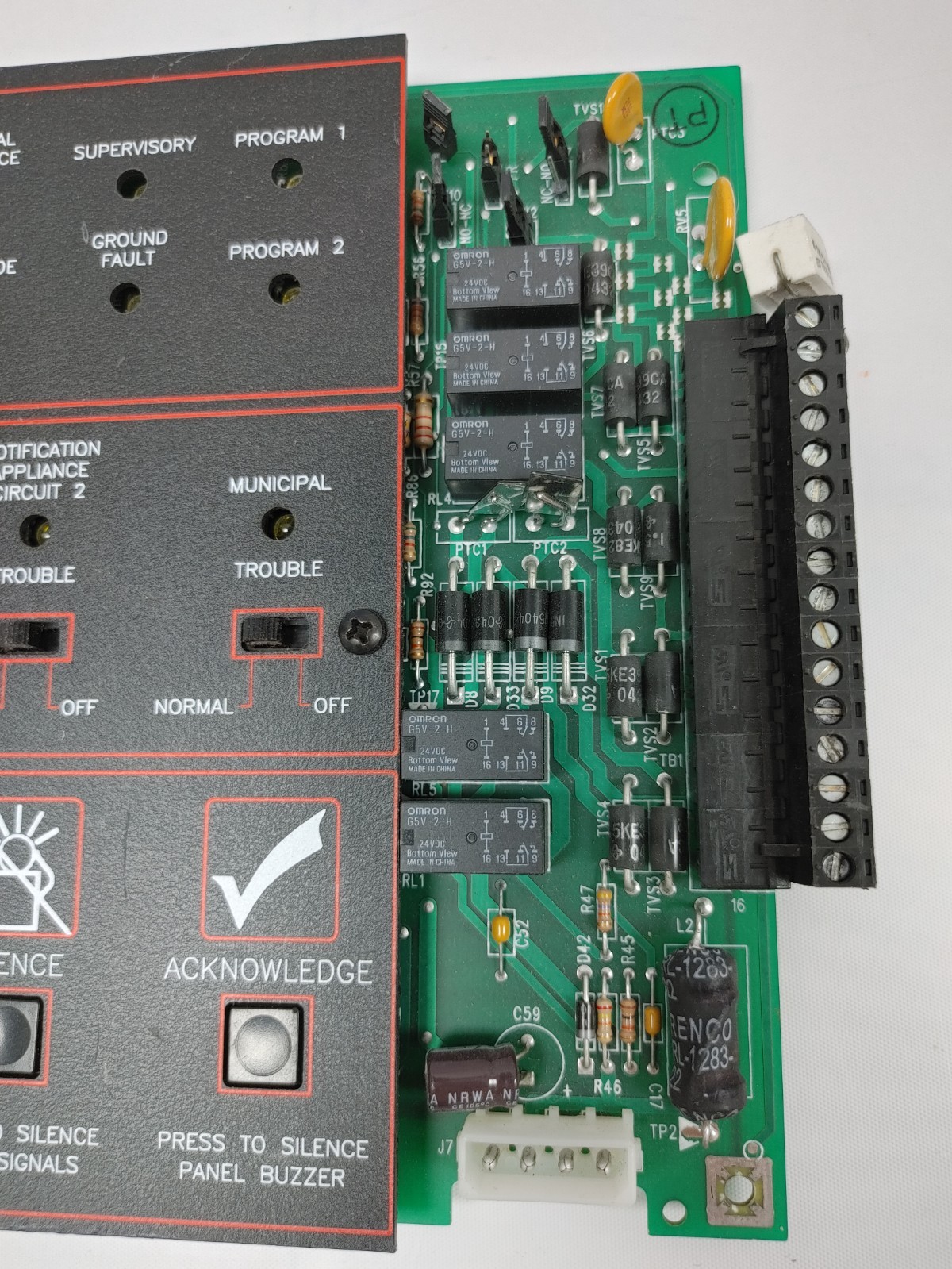 Fire Control Instruments 1120-0469 REV W 7200 Series System Control Unit