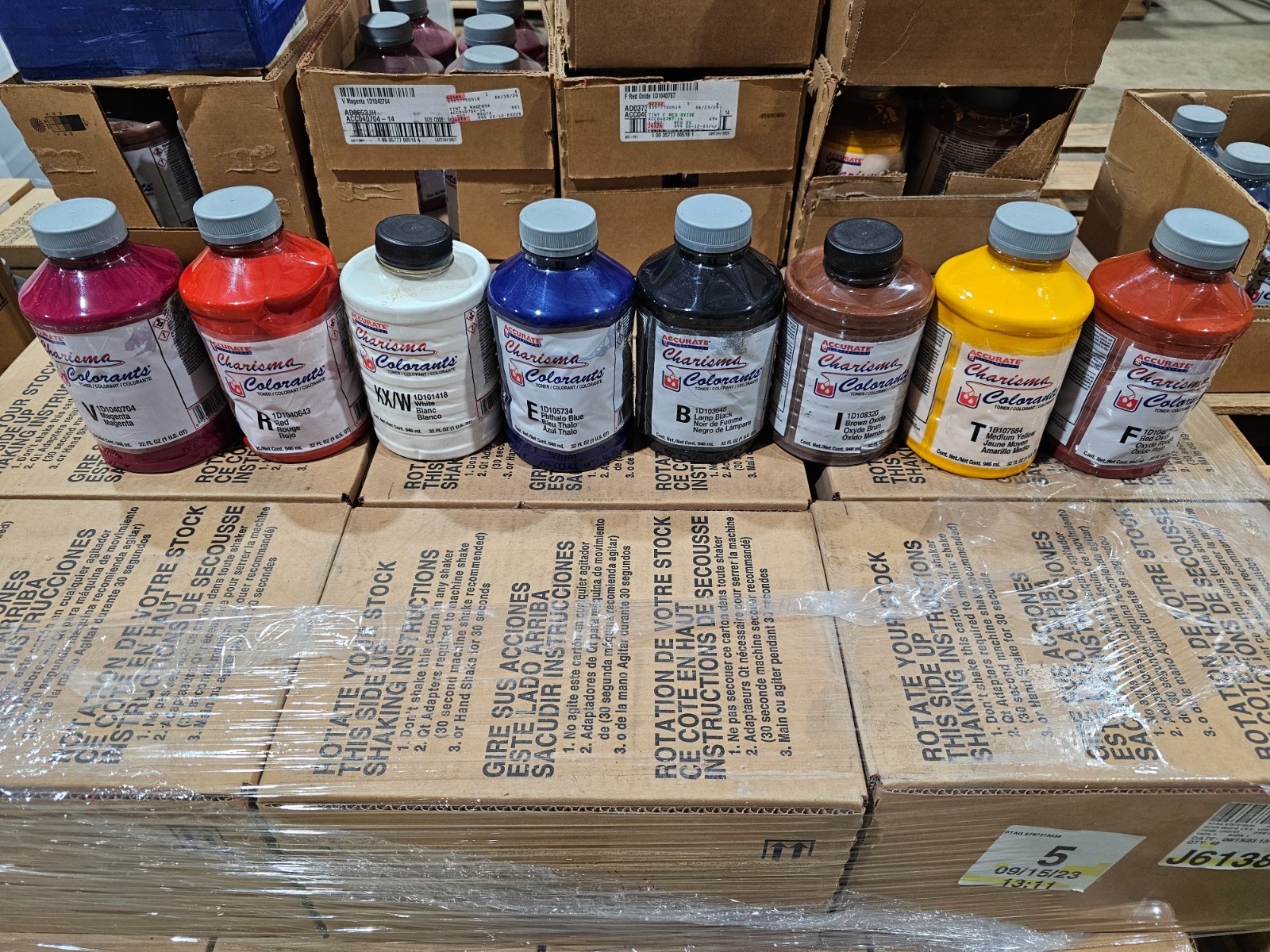 6 pack PICK YOUR COLOR Accurate Charisma Colorants Toner 32 FL OZ 1 Qt
