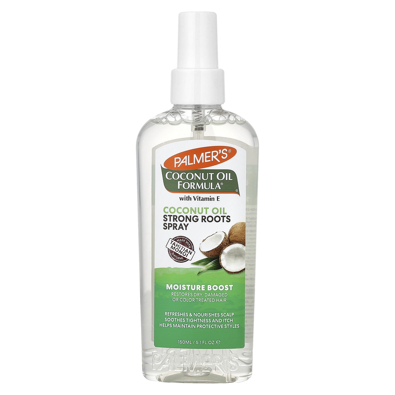 Coconut Oil Formula® with Vitamin E, Strong Roots Spray, Moisture Boost, 5.1 fl