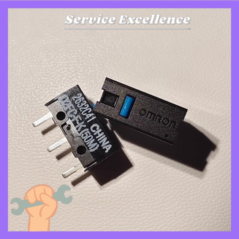 D2FCFK 5X OMRON D2FC-F-K(50m) Mouse Micro Switch Fast Delivery