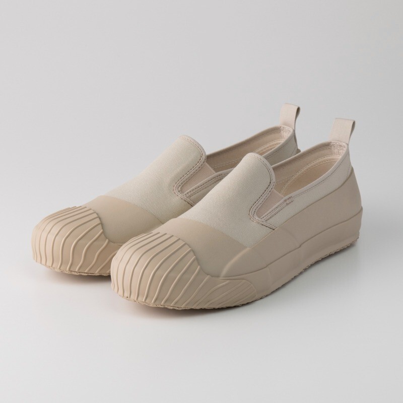 Moonstar FINE VULCANIZED ALW SLIP-ON BEIGE Made in Japan