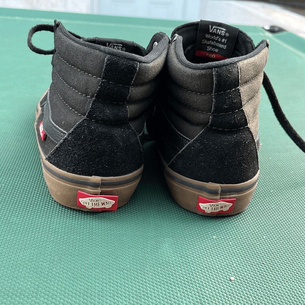 Vans off the wall skateboard shoe pro size 8