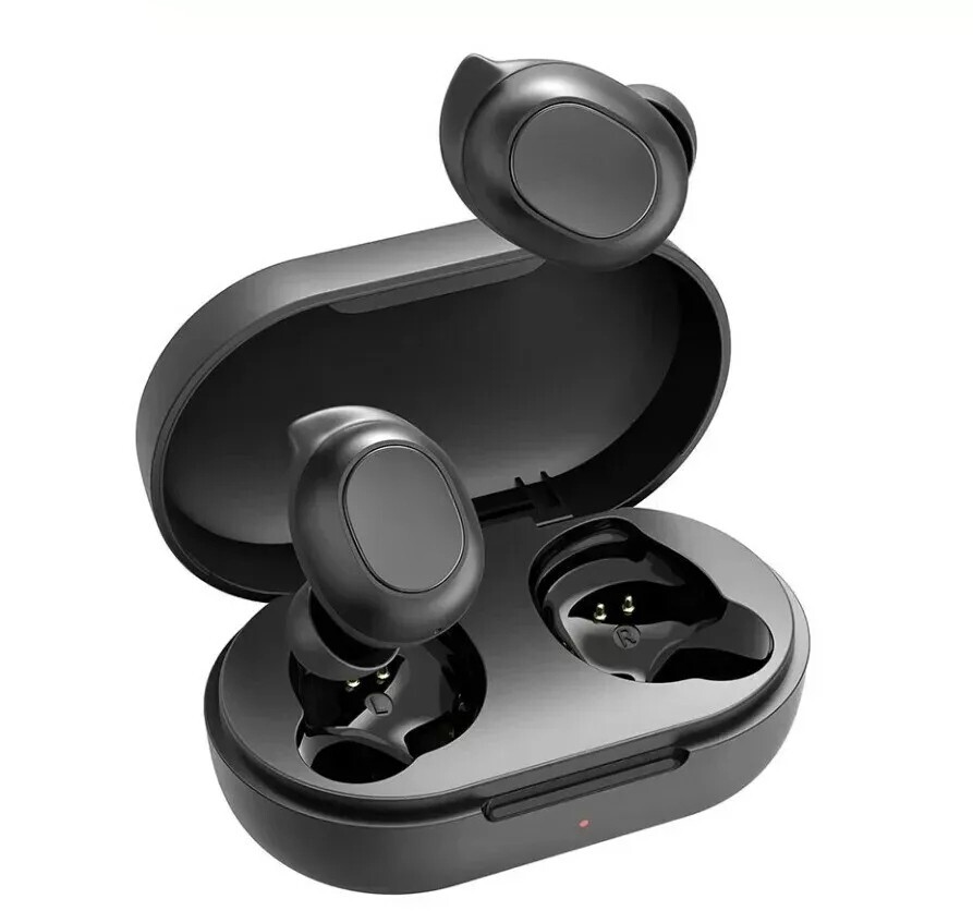 True Wireless Earbuds Bluetooth 5.0 with Mic TWS Bass Headphones IPX8 Waterproof