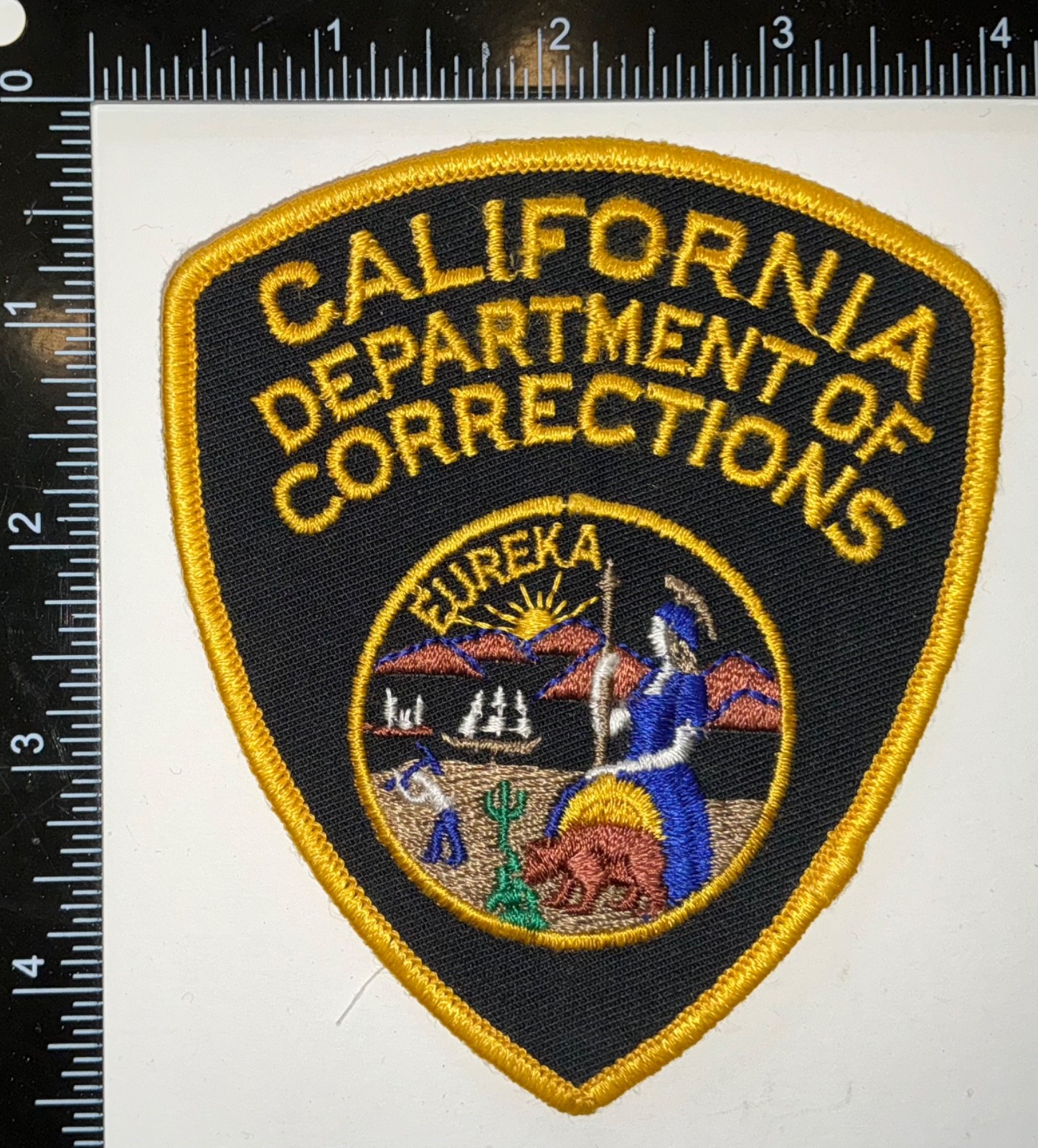 California CA Department of Corrections Patch