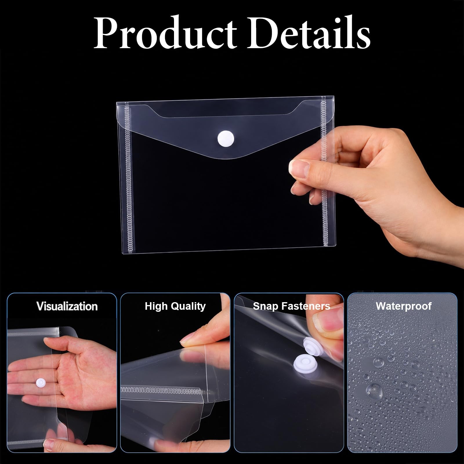 120 Pcs Stamp and Die Storage Pockets