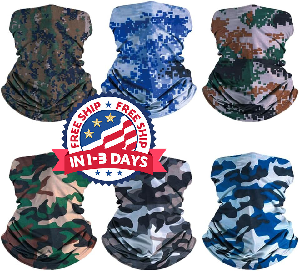 9 Pack Pasamontanas Calavera Balaclava Militar Mascara Para El Frio De Moto