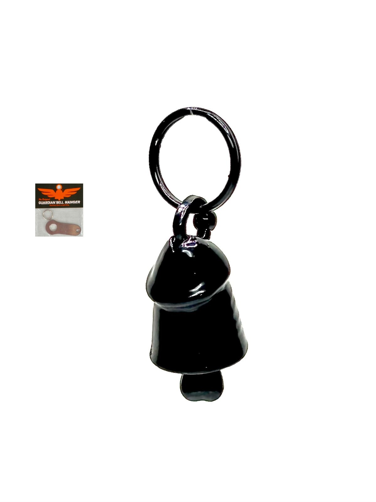BLACK PRINCE ALBERT Guardian® Bell W HANGER Motorcycle FITS Harley HD Gremlin
