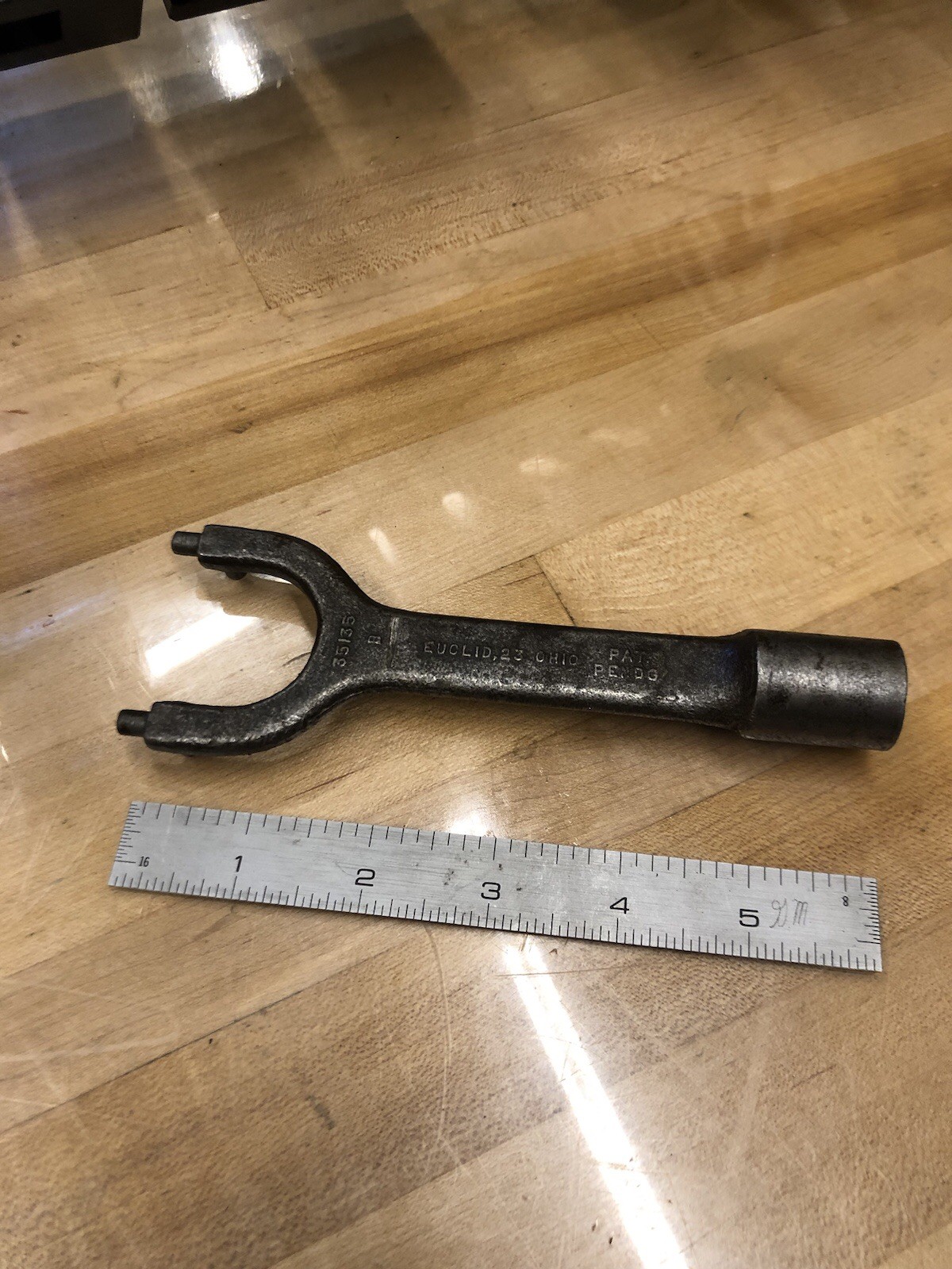 Sopko 35135 Spanner Wrench For Surface Grinder Hub 11/16 Hex
