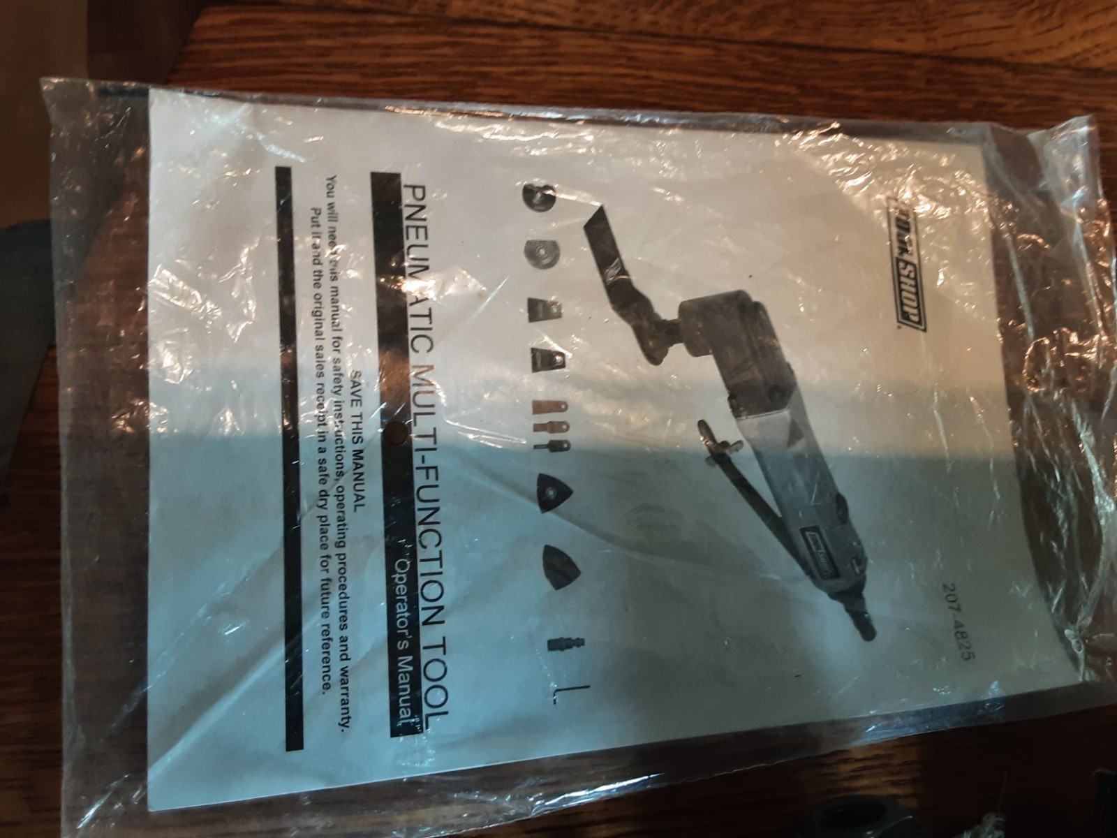 Pneumatic Multi-Function Tool & Accessories Variable Speed 207-4825