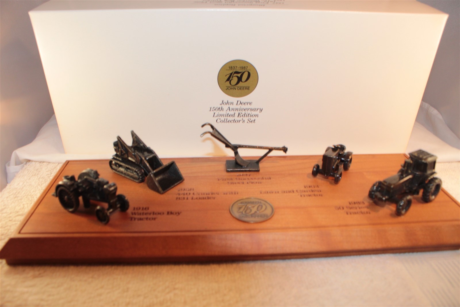 ERTL JOHN DEERE 150TH ANNIVERSARY LIMITED EDITION COLLECTOR'S SET