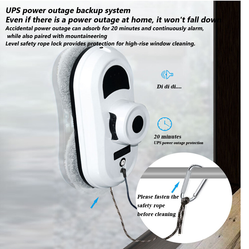 220V/110V Window Cleaning Machine Automatic Remote Control Smart Robot Cleaner
