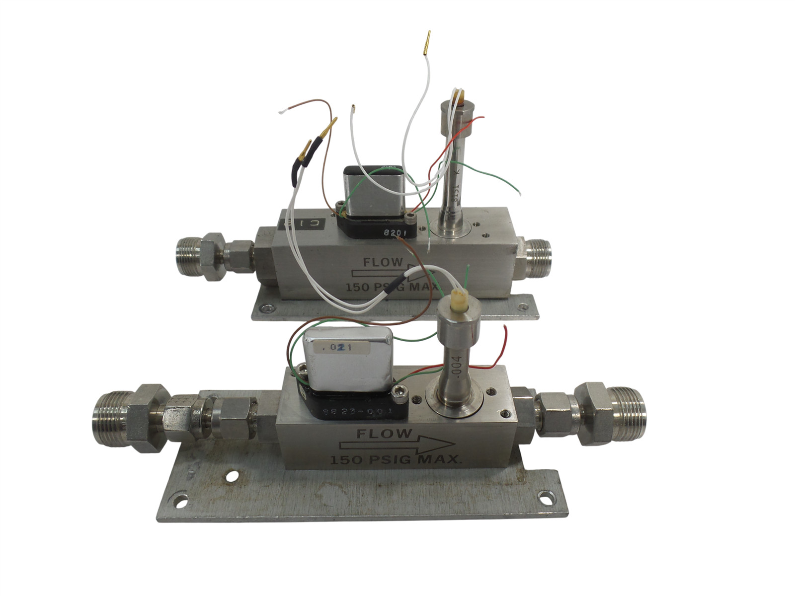 Lot 2 Millipore Tylan 260 Series Mass Flow Controllers FC-260V FC-261