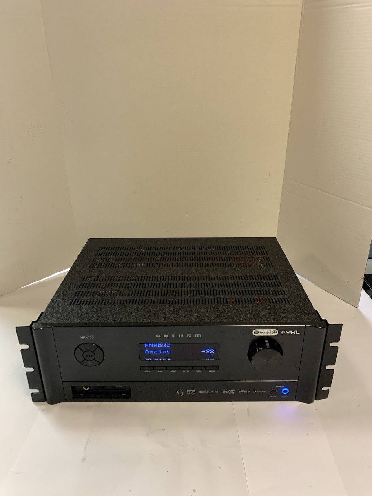 Anthem MRX 720 7.2 Channel Surround Sound Receiver w/ ARC - HDMI Broken Read!