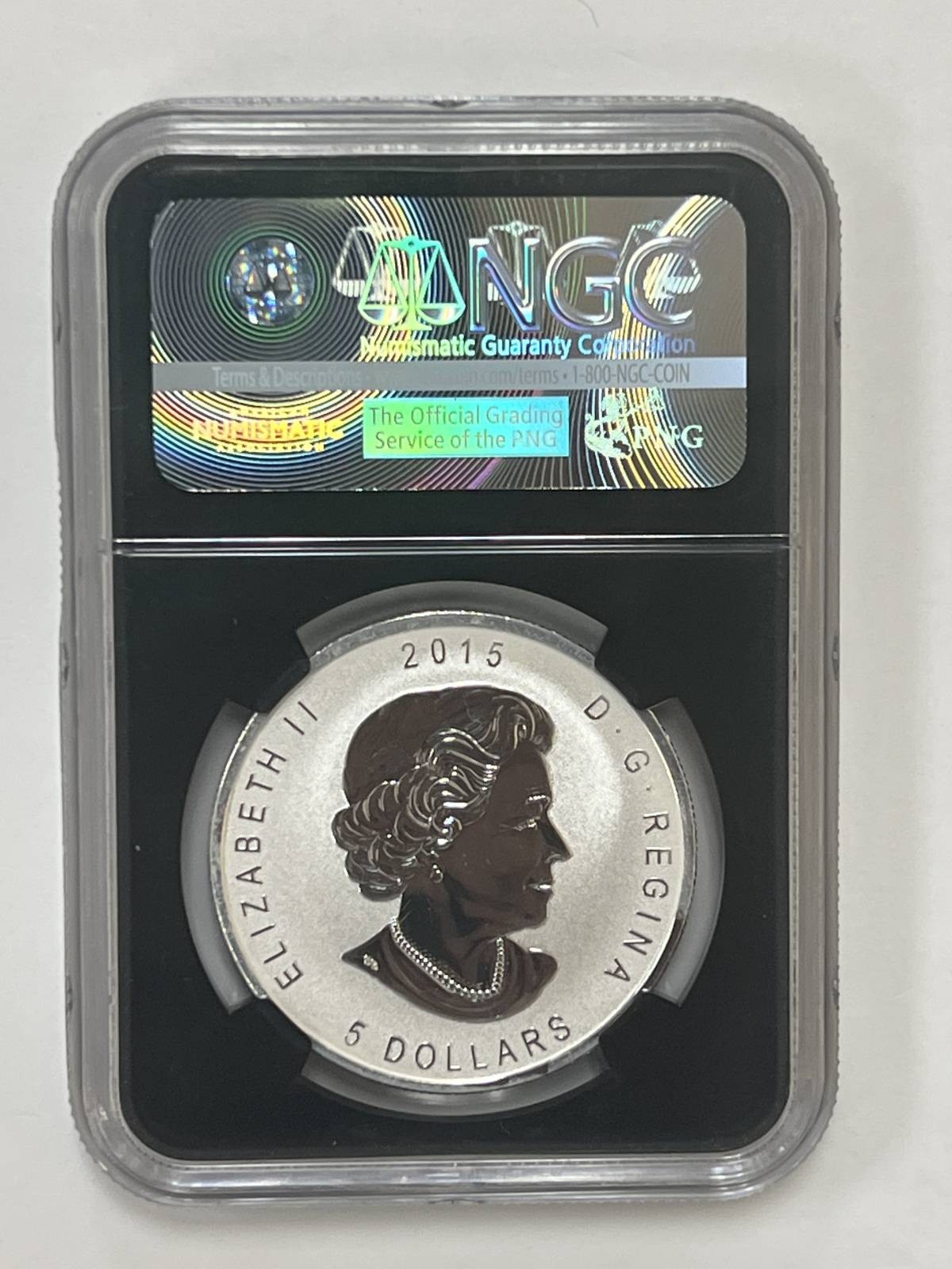 2015 Canada Maple Leaf Reverse Proof Coin NGC PF-69 E=mc2 Privy First Releases