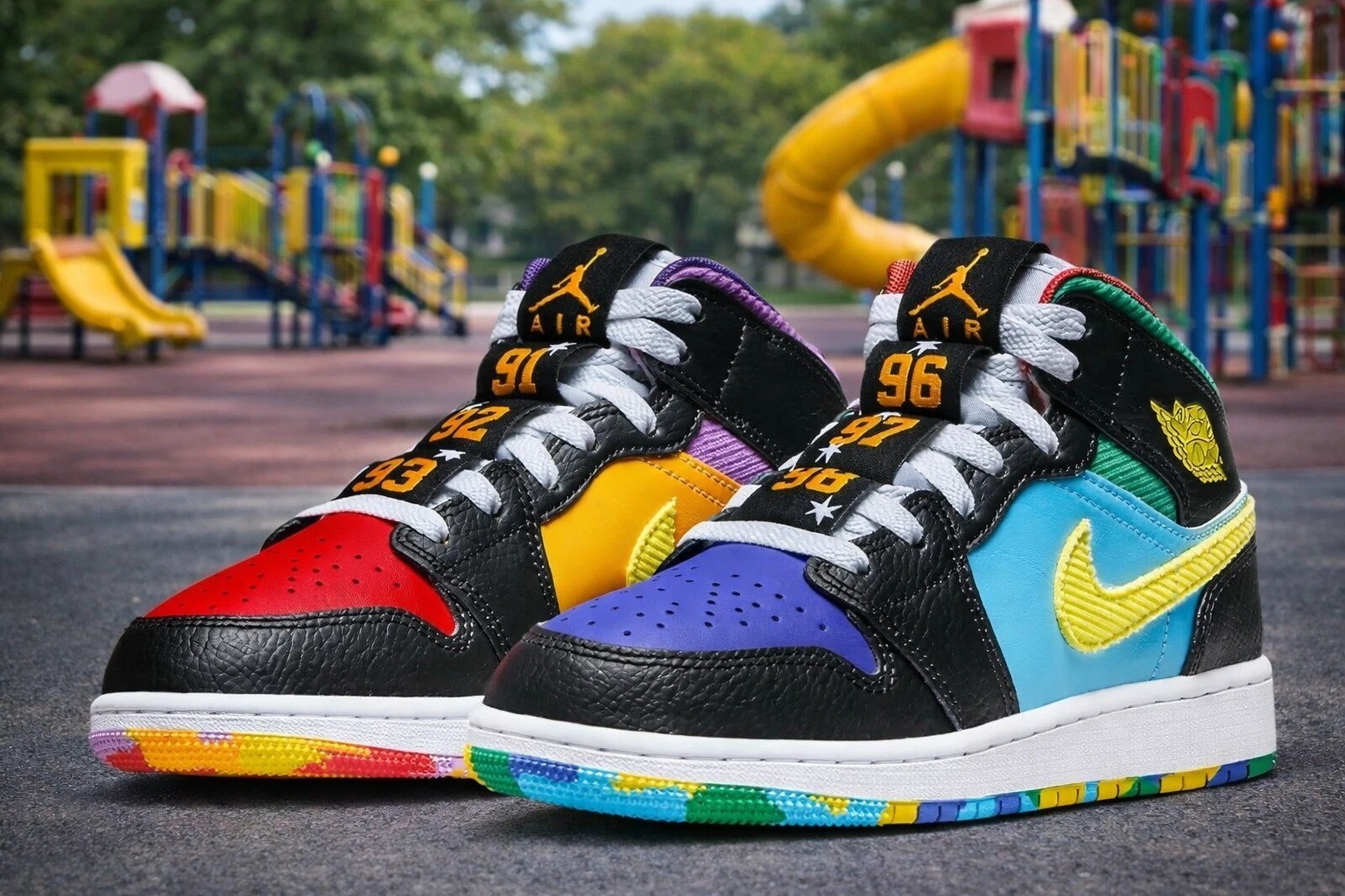 MEN - Jordan 1 Mid 'Championships' FD1317-007 Size US