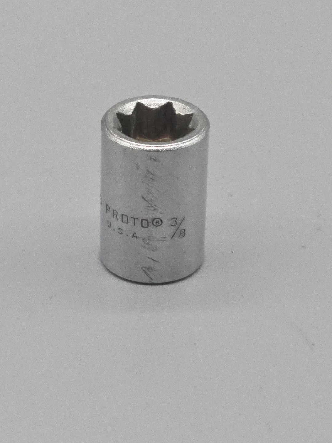 Proto Professional 5212S 3/8-Inch Drive Socket - 8 Point Square Nuts