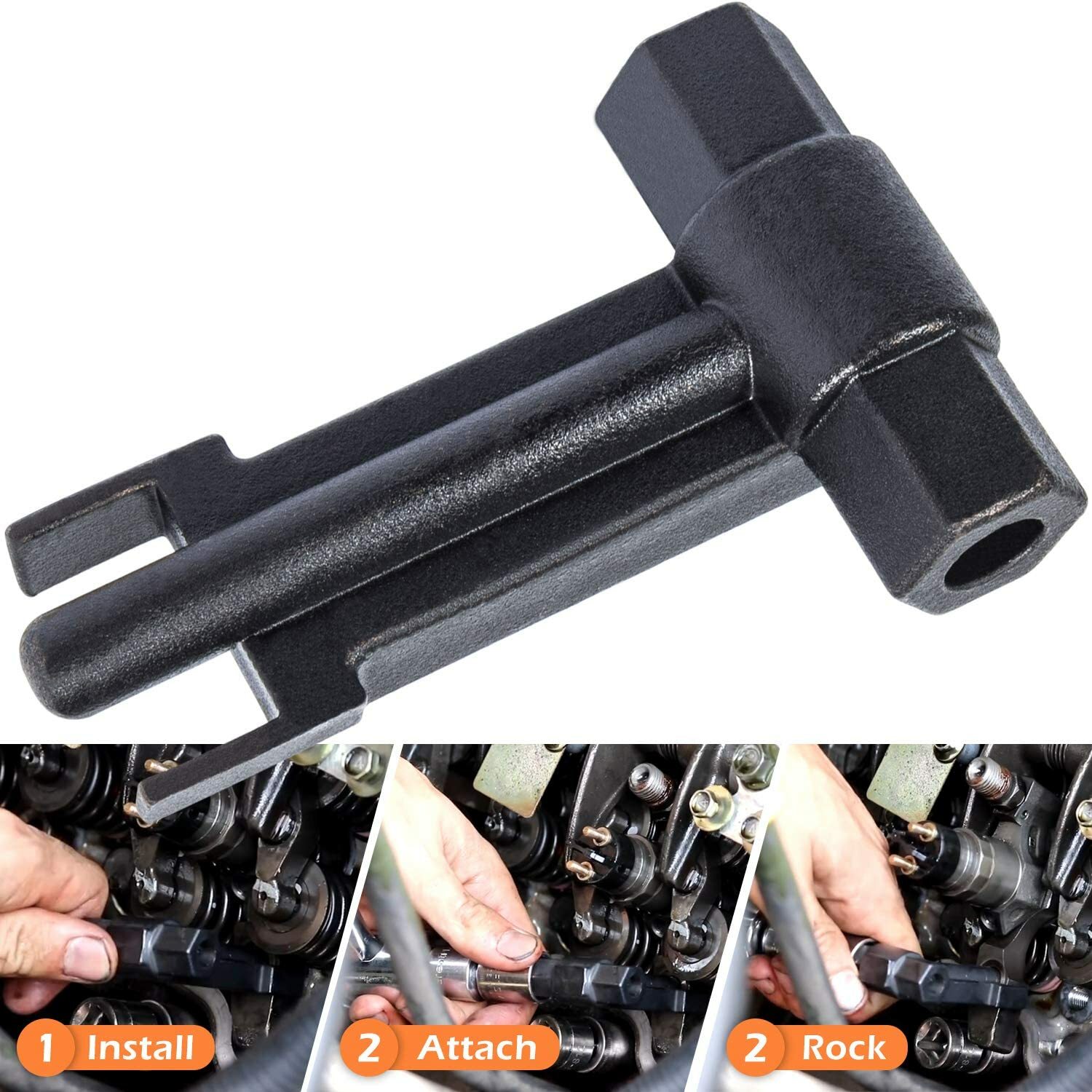 Heavy Duty Steel 6779 Injector Puller for GM Duramax 6.6L Engine 2005~2011
