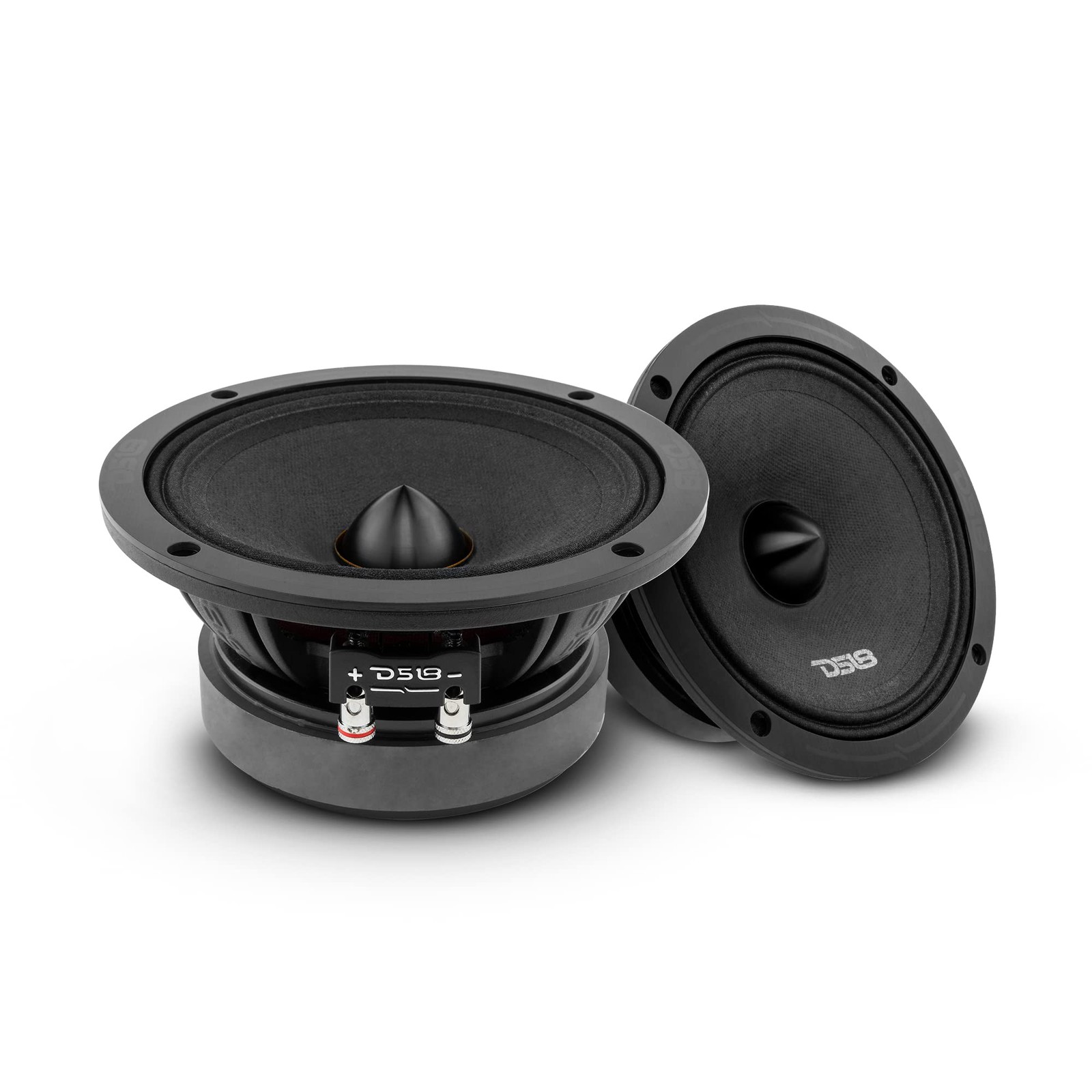 DS18 PRO-ZXI6.4BM 6.5" Pro Audio Midrange Loudspeaker with Bullet - Black